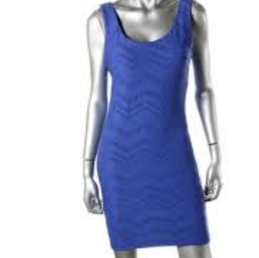 B Darlin Blue Body Con Mini Dress Size 5/6